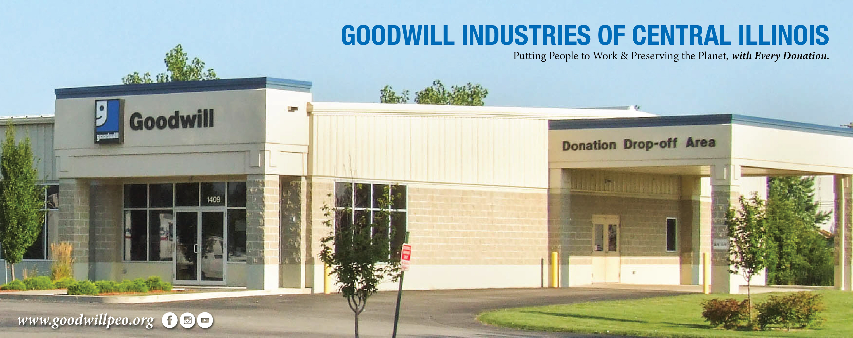 Goodwill Industries of Central Illinois, Inc. Logo